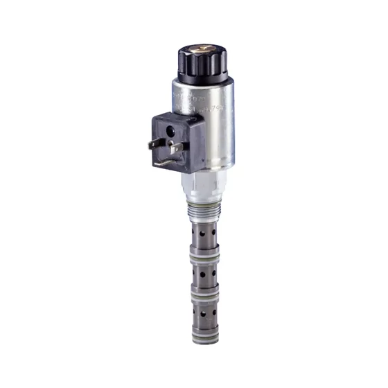 Picture 1/2 -Spool valve - 4/2 - "F" - T-31A + housing + coil