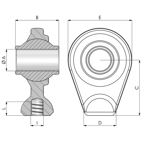 Kép 3/3 - Rúdvég hegeszthető - TS BT 78 30 A=40mm M38X2