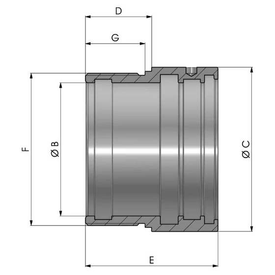 Picture 2/2 -Plunger head H type - NBTTH0700800