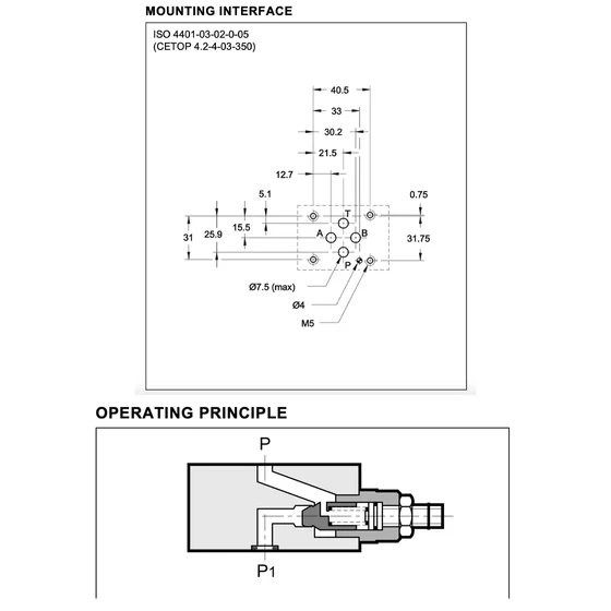 Picture 2/4 -Throttle sandwich valve - MVR-RS/P