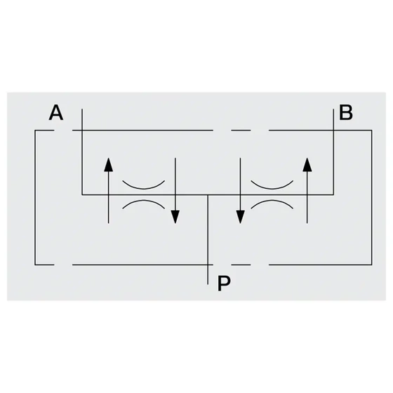 Picture 2/3 -Flow divider-combiner valve - 20-32 liter - alu