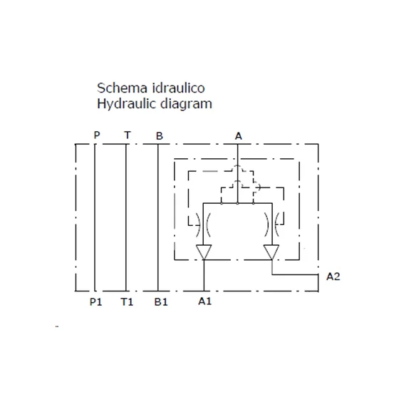 Picture 2/4 -Flow divider-combiner sandwich valve - MVS-06-FD-45-10