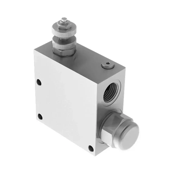 Picture 1/3 -3 way pressure compensated flow control valve - 3/4" - 120/100 l/min