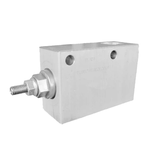 Picture 1/2 -Pressure reducing valve - three-way with check valve - 3-42 bar - G3/8" - alu