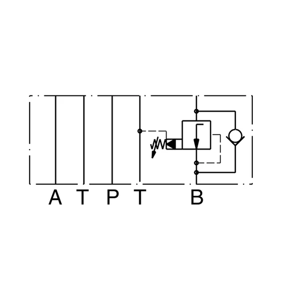 Picture 2/2 -Pressure reducing sandwich valve - NA06 - P-port - ZDR P 01 5 S0 D1 - 350bar