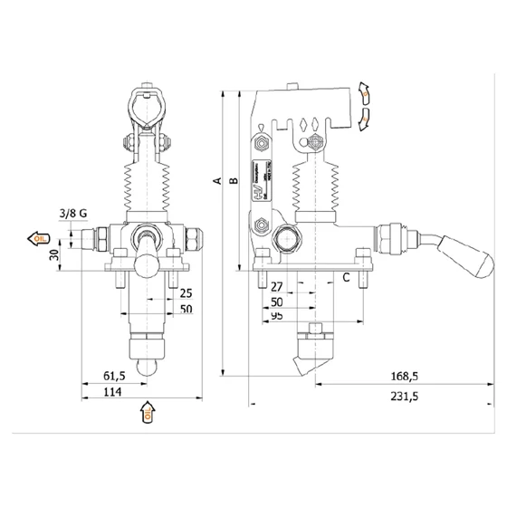 Picture 4/4 -Hand pump - PM 12 byB-m-s