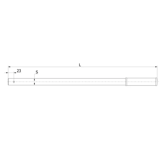 Picture 2/2 -Hand pump - Lever - L 27x600