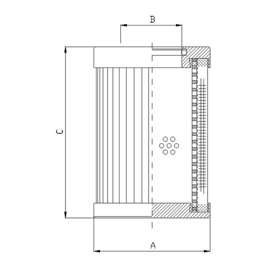 Picture 2/2 -Pressure line filter element - G01429 - interchange