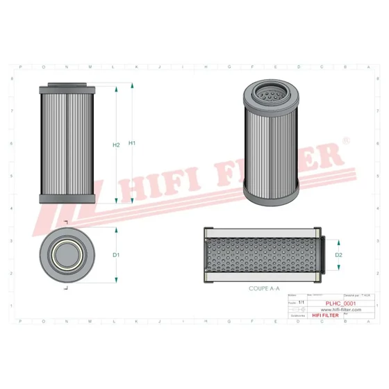 Picture 2/2 -Pressure line filter element - HC9800FKS8H - A10mic. - interchange