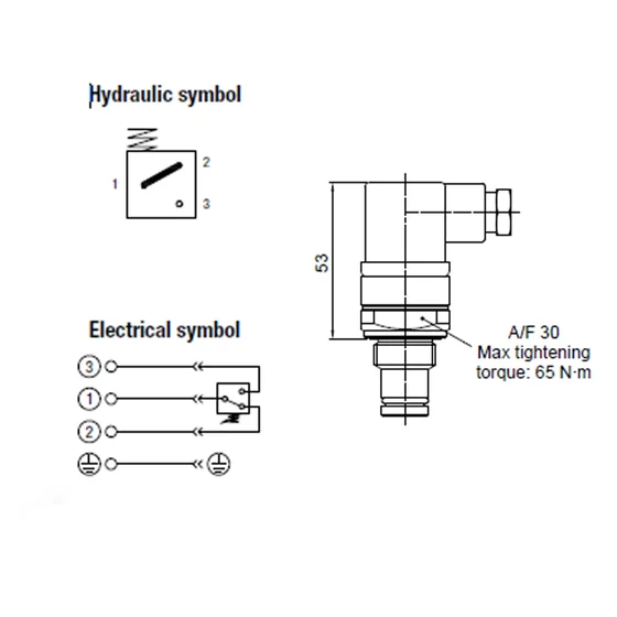 Picture 2/2 -Differential indicator - DEA20HA50P01