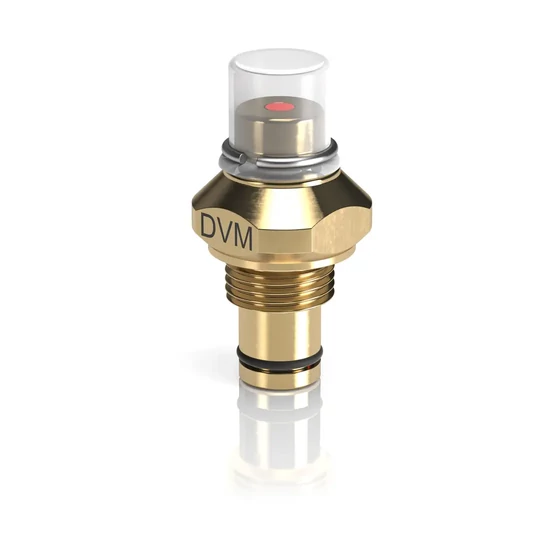 Kép 1/2 - Eltömődésjelző nyomóági - vizuális - G1/2" - 2bar - [DVM] (MPS-U)