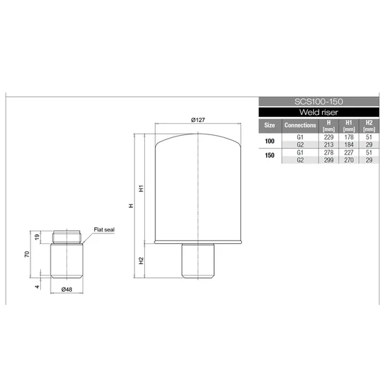 Picture 3/3 -Air breather spin-on filter - SCS100FG1A03A