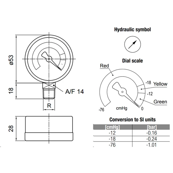 Picture 2/2 -Vacuum indicator - VVR16P01