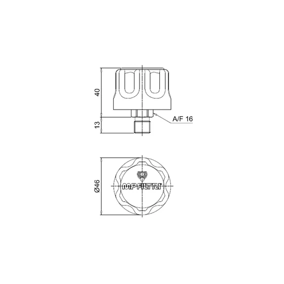 Picture 3/3 -Oil filler and air breather - TA46B10A001P01