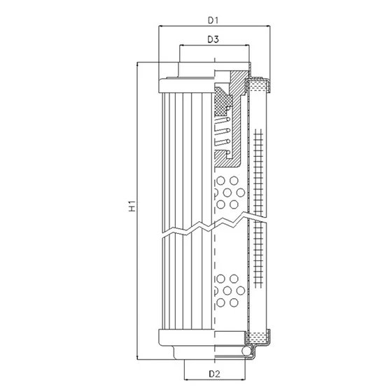 Picture 2/2 -Return line filter element - MPF0201 - A10mic. - interchange
