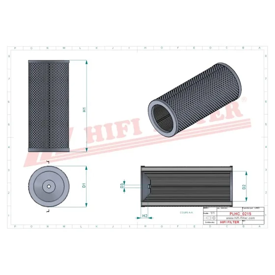 Picture 2/2 -Return line filter element - PT9306-MPG - interchange