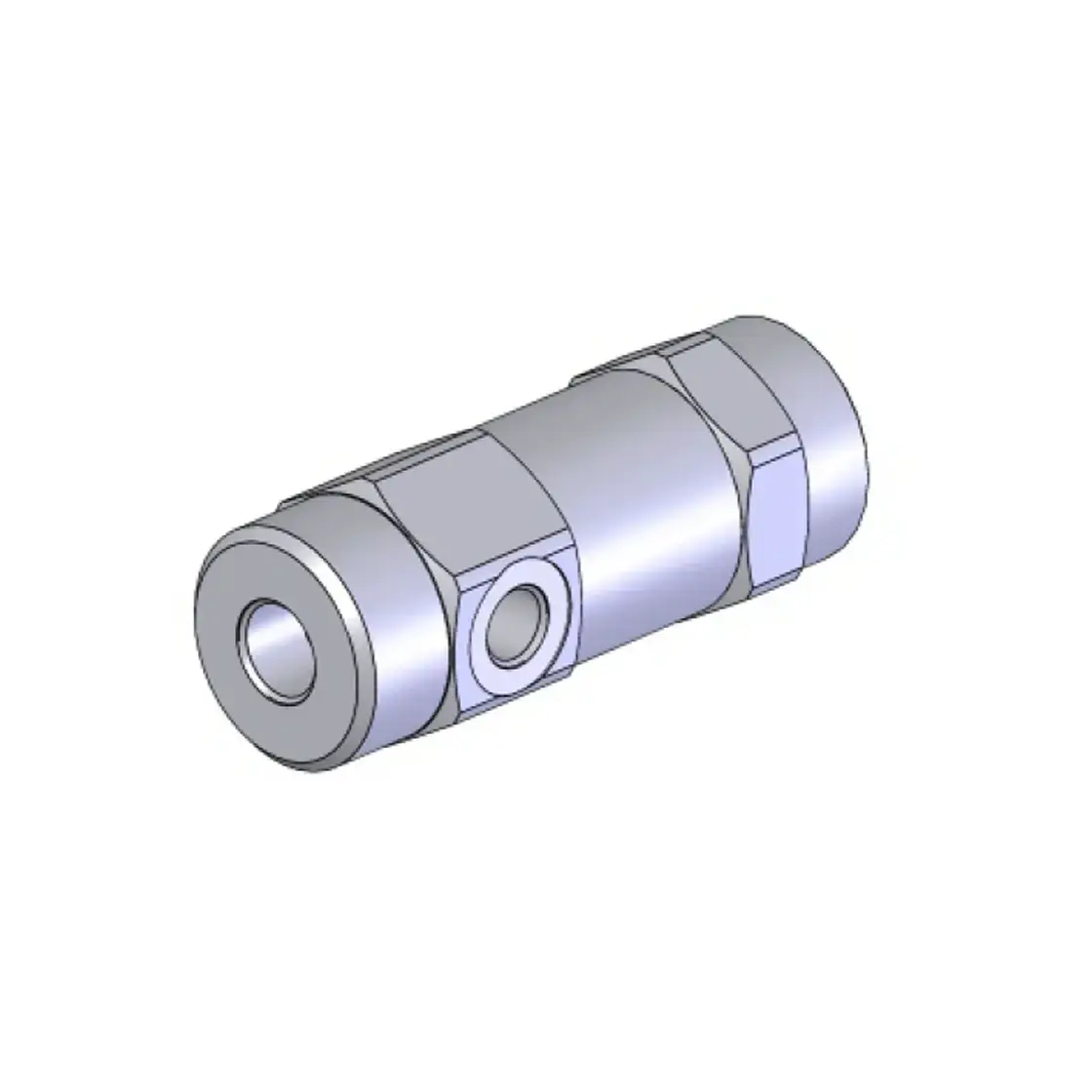Pilot operated check valve inline - 3/8
