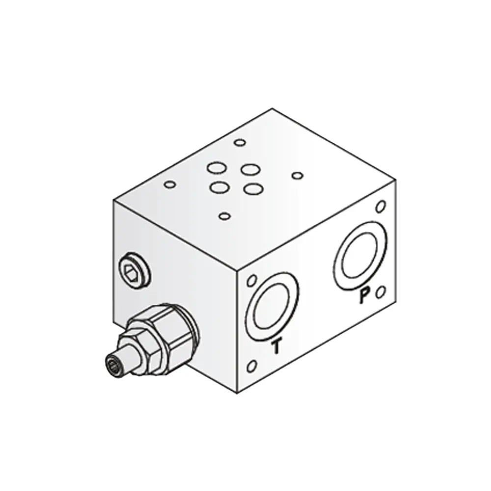 Subplate - NG06 - 50-215bar - EA 610-08-38-1-3-H