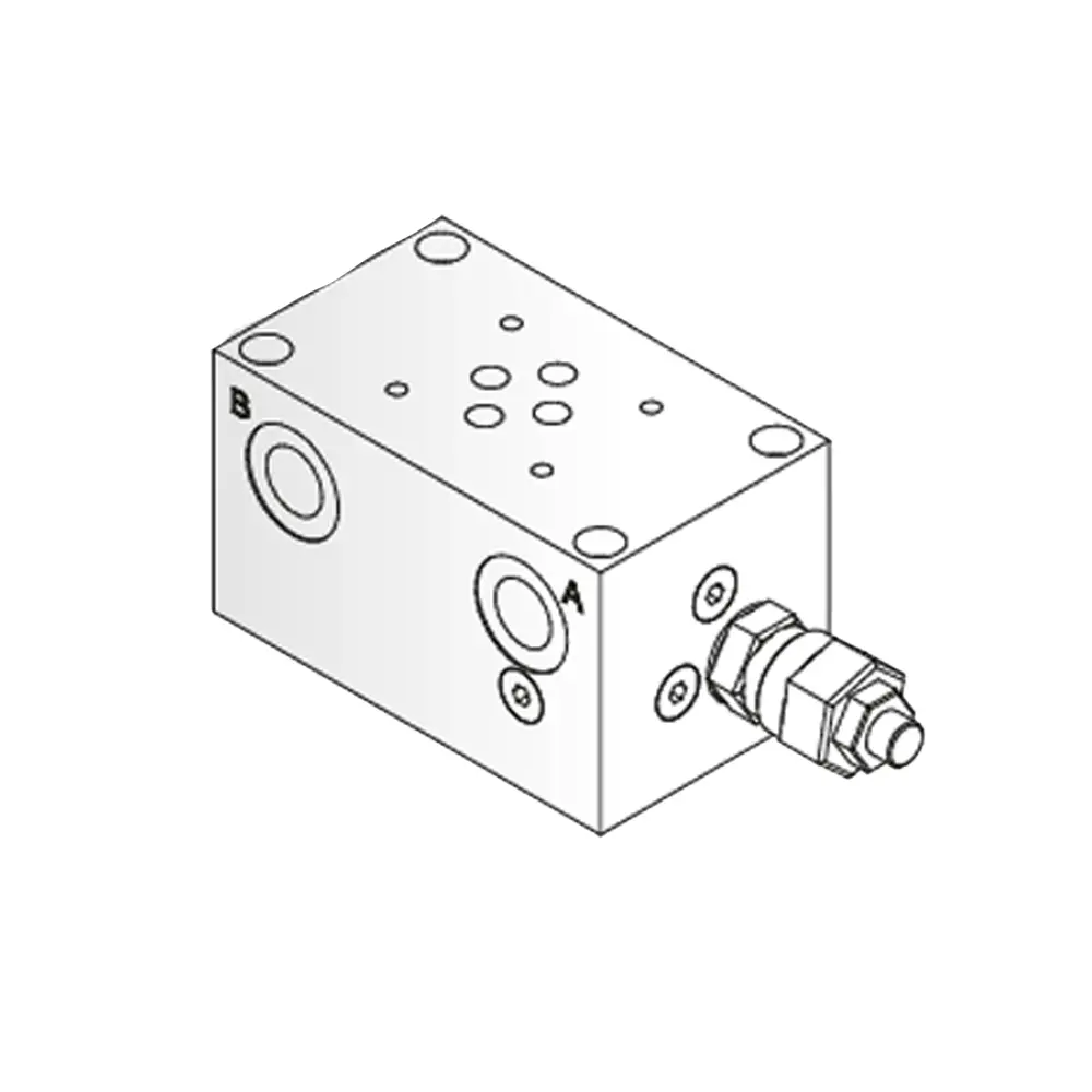 Subplate - NG06 - 50-220 bar - EA 06-10-38-1-3-H