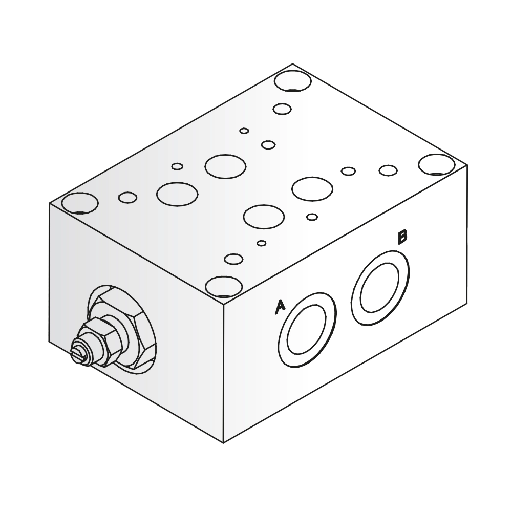 Subplate - NG16 - ES 16-02-100-0