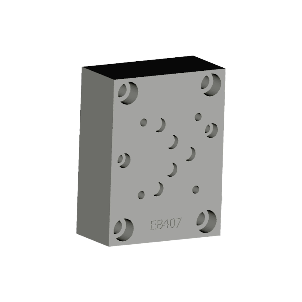 Reduction plate - NG16/10 - EB407