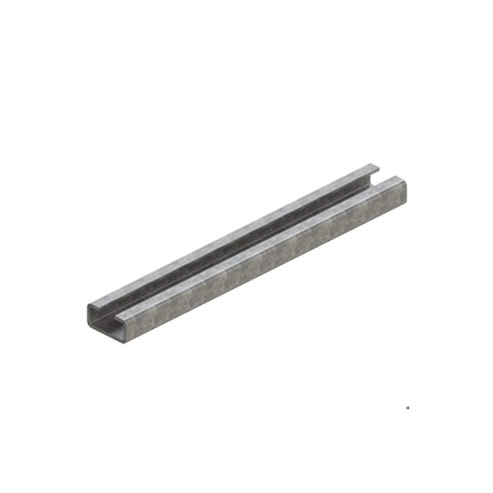 Clamp - mounting rail 28/14/2mm 2m