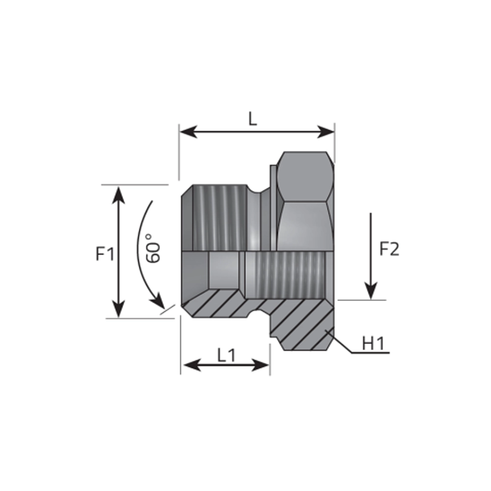 Tube Coupling RI (K-B) G6/4