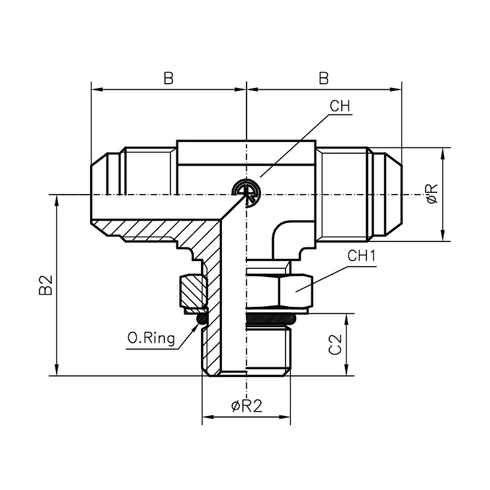 T-idom - (TE-UNF) - JIC 9/16