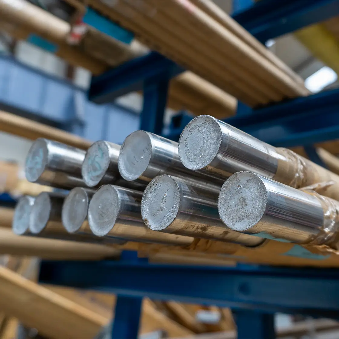 Krómozott köracél 63,5f7 42CrMo4 indukciósan edzett (2,5