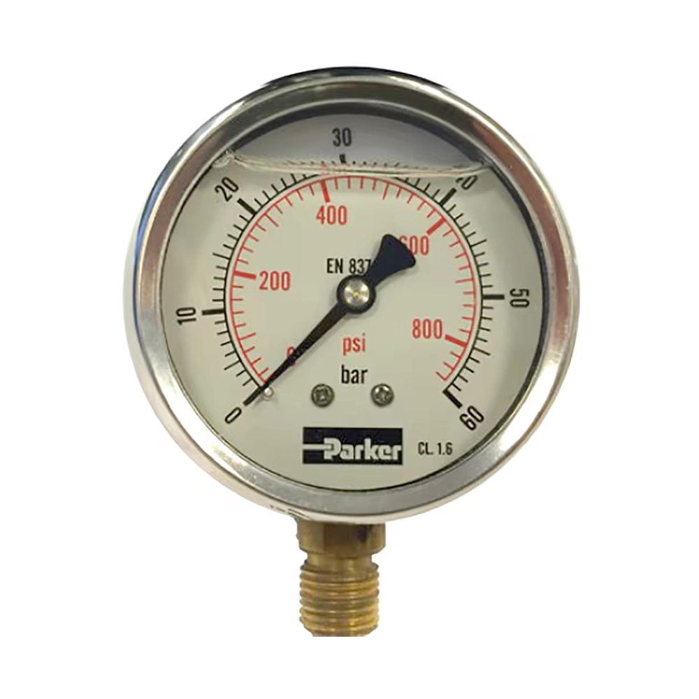 Pressure Gauge - Ø63 - bottom 1/4