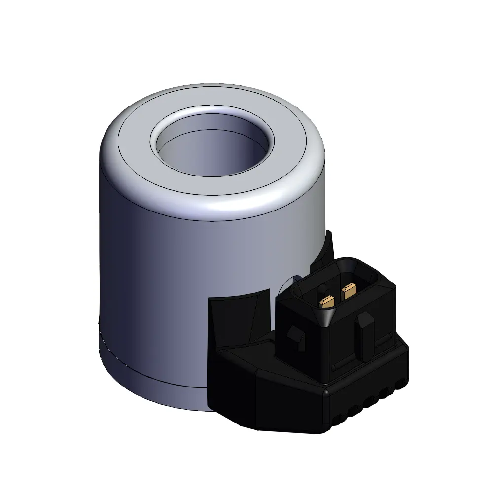 Solenoid coil - 024VDC - d:18,0 l:40 - 24DU01-40-1836 - 19W