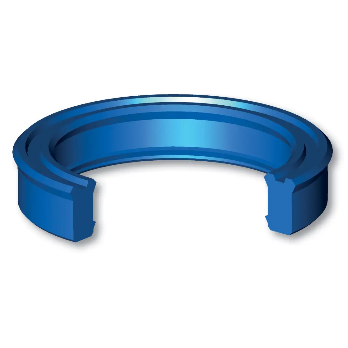 Rod seal (S17/RS17D) - 040×050×9/8 - PU